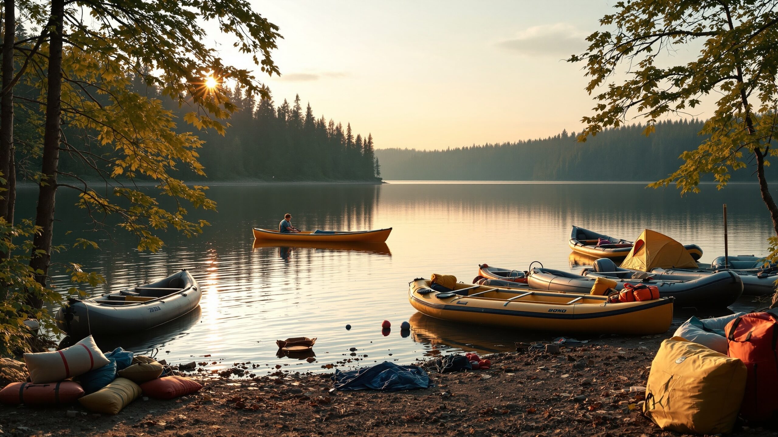 Boat Camping