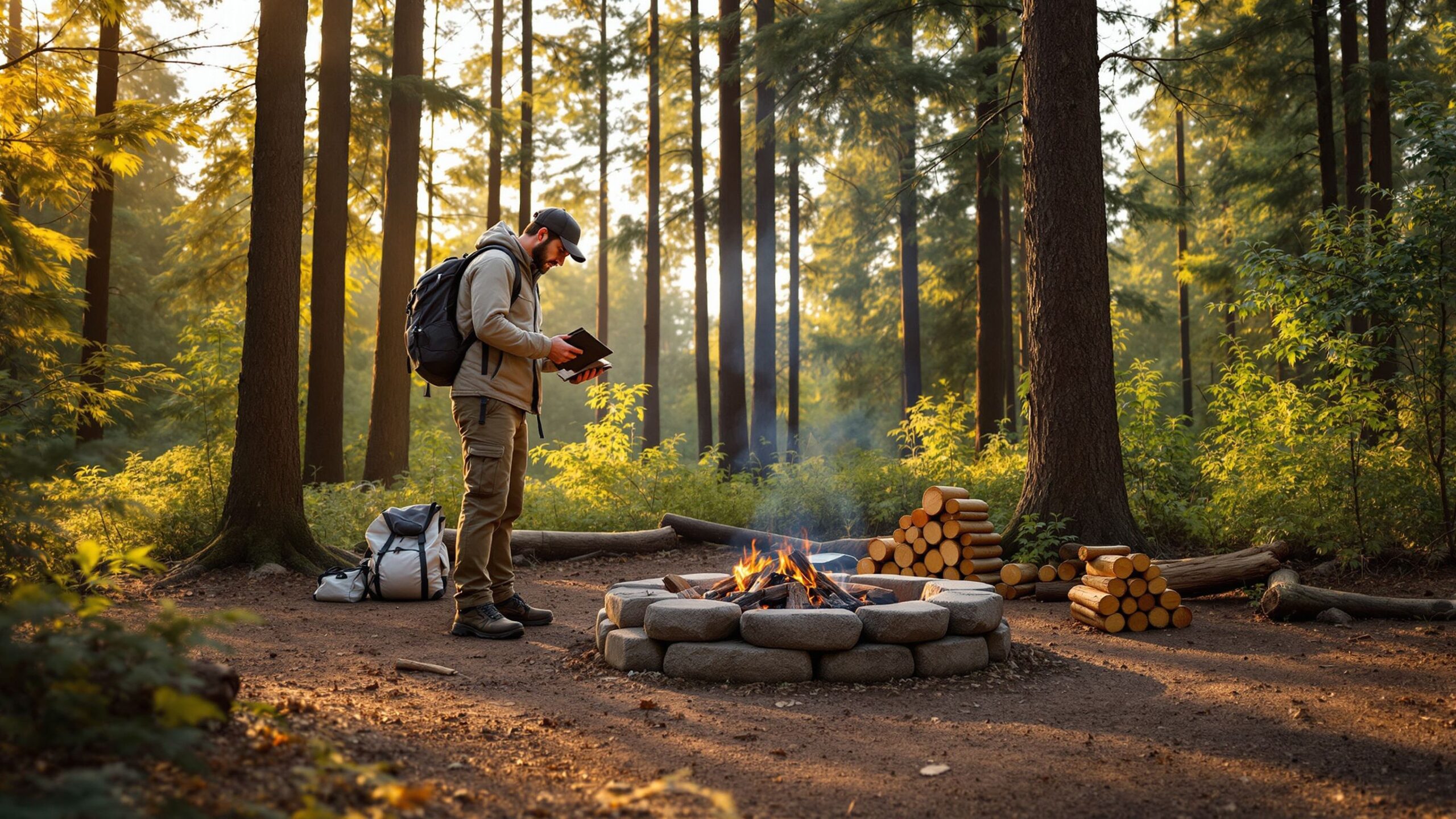 How to Build a Fire in the Wilderness Beginner’s Guide